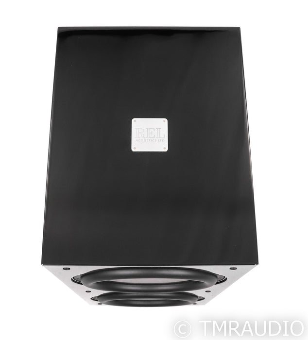 REL 212/SX Dual 12" Powered Subwoofer; 212SX; Piano Black