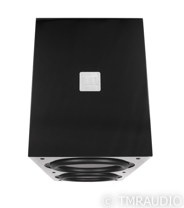 REL 212/SX Dual 12" Powered Subwoofer; 212SX; Piano Black