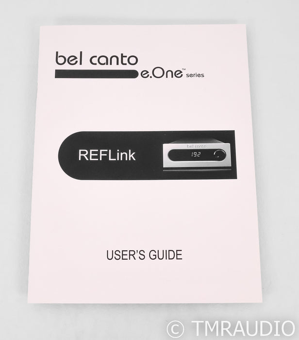 Bel Canto REFLink Asynchronous USB Converter; D/D Converter