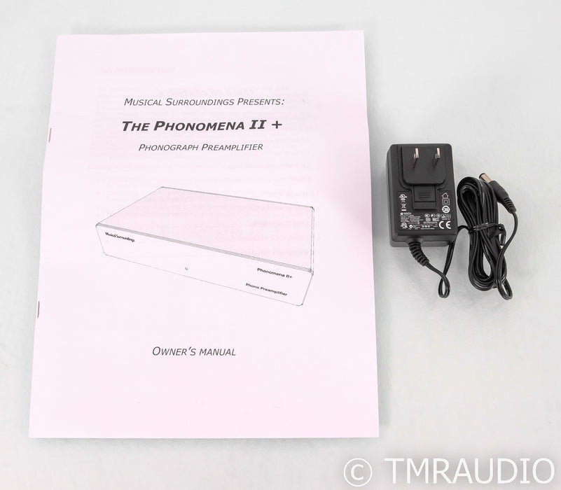 Musical Surroundings Phonomena II+ MM / MC Phono Stage; Black (Open Box)