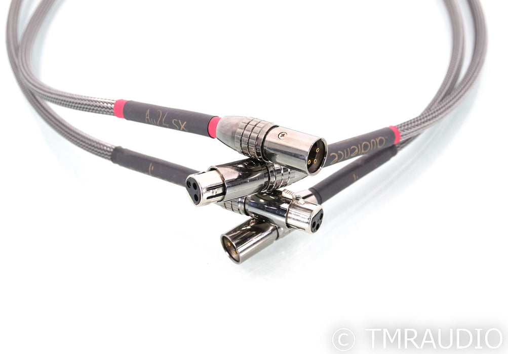 Audience Au24 SX XLR Cables; 5ft Pair Balanced Interconnects; AU24SX