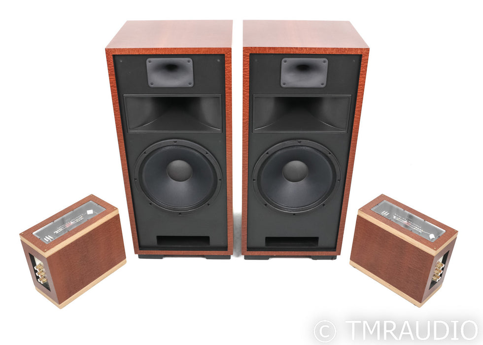 Volti New Rival Type II Floorstanding Speakers; Quartered Bubinga Pair