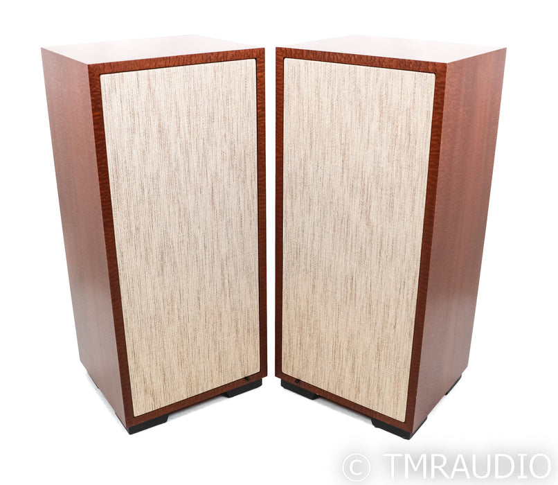 Volti New Rival Type II Floorstanding Speakers; Quartered Bubinga Pair