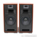 Volti New Rival Type II Floorstanding Speakers; Quartered Bubinga Pair