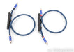 AudioQuest Sky RCA Cables; 2.5ft Pair Interconnects; 72v DBS