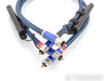 AudioQuest Sky RCA Cables; 2.5ft Pair Interconnects; 72v DBS