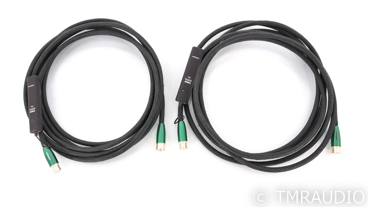 AudioQuest Earth XLR Cables; 5m Pair Balanced Interconnects; 72v DBS