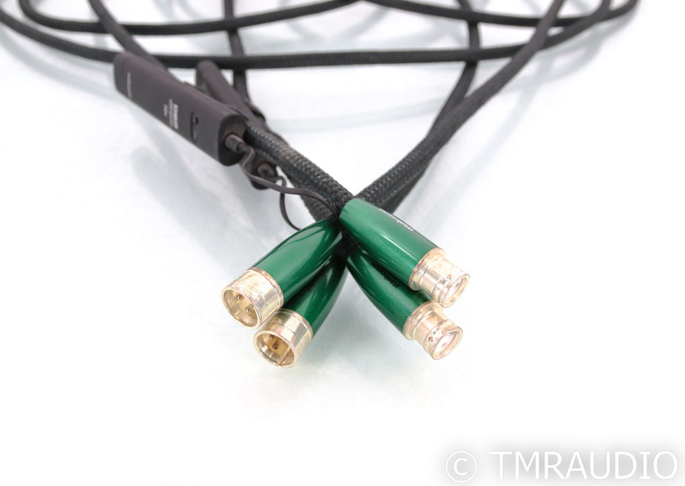 AudioQuest Earth XLR Cables; 5m Pair Balanced Interconnects; 72v DBS