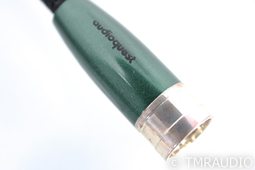AudioQuest Earth XLR Cables; 5m Pair Balanced Interconnects; 72v DBS