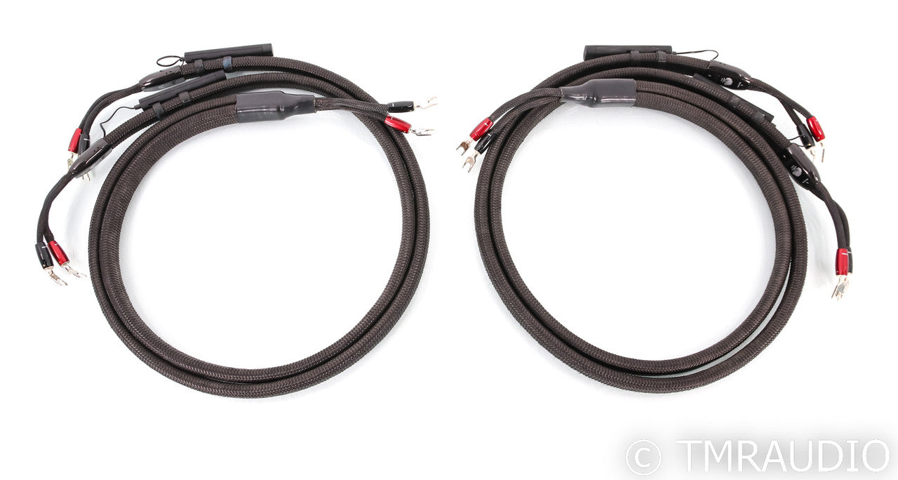 AudioQuest Oak Bi-Wire Speaker Cables; 6ft Pair
