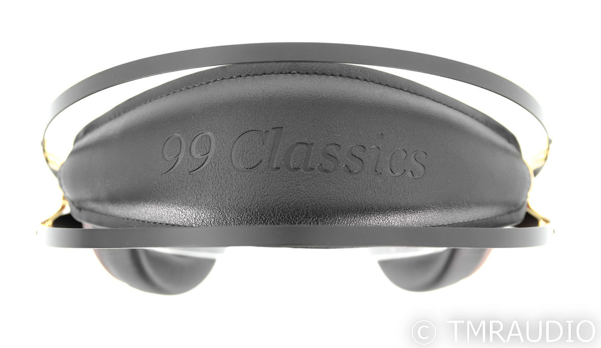 Meze Audio 99 Classics Closed Back Headphones; Walnut Gold