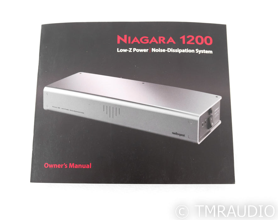 AudioQuest Niagara 1200 AC Power Line Conditioner