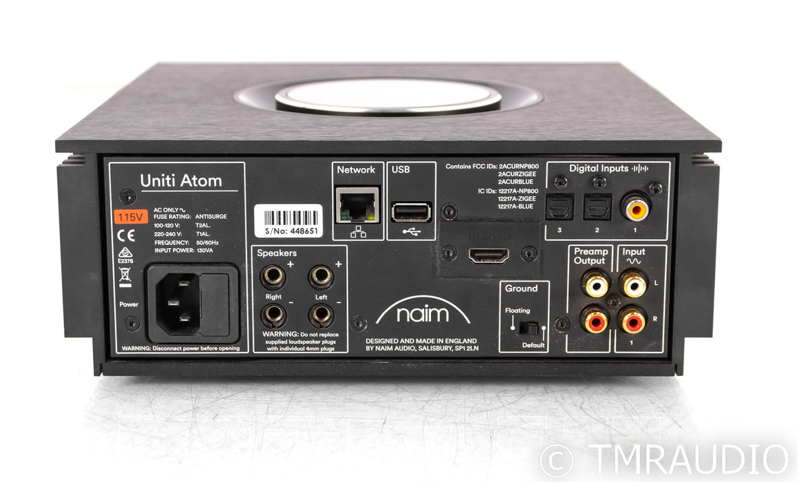 Naim Uniti Atom Wireless Integrated Amplifier; Remote
