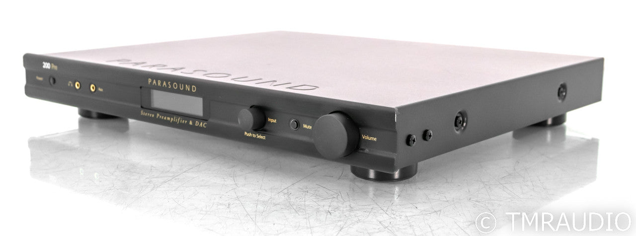 Parasound NewClassic 200 Pre 2.1 Channel Preamplifier; Remote