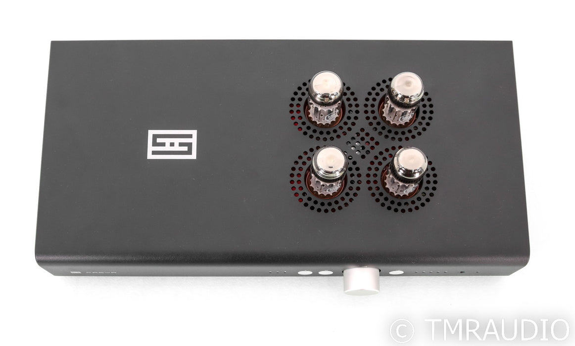 Schiit Freya+ Stereo Tube Hybrid Preamplifier; Black; Remote