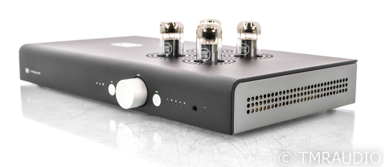 Schiit Freya+ Stereo Tube Hybrid Preamplifier; Black; Remote