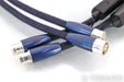 AudioQuest Water XLR Cables; 1m Pair Balanced Interconnects; 72v DBS