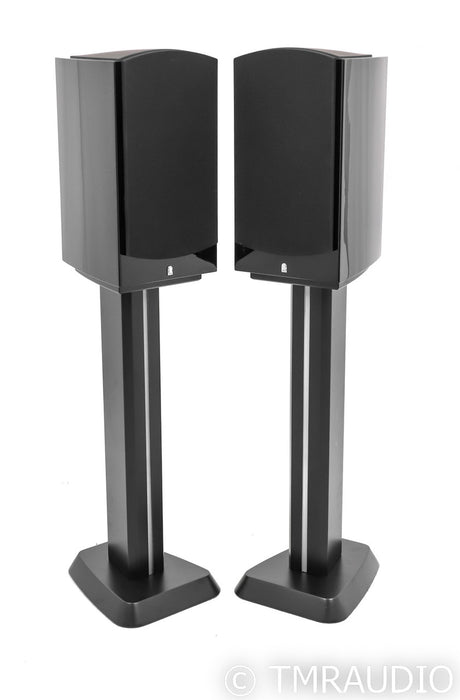 Revel Performa3 M106 Bookshelf Speakers; Gloss Black Pair w/ Stands; M-106