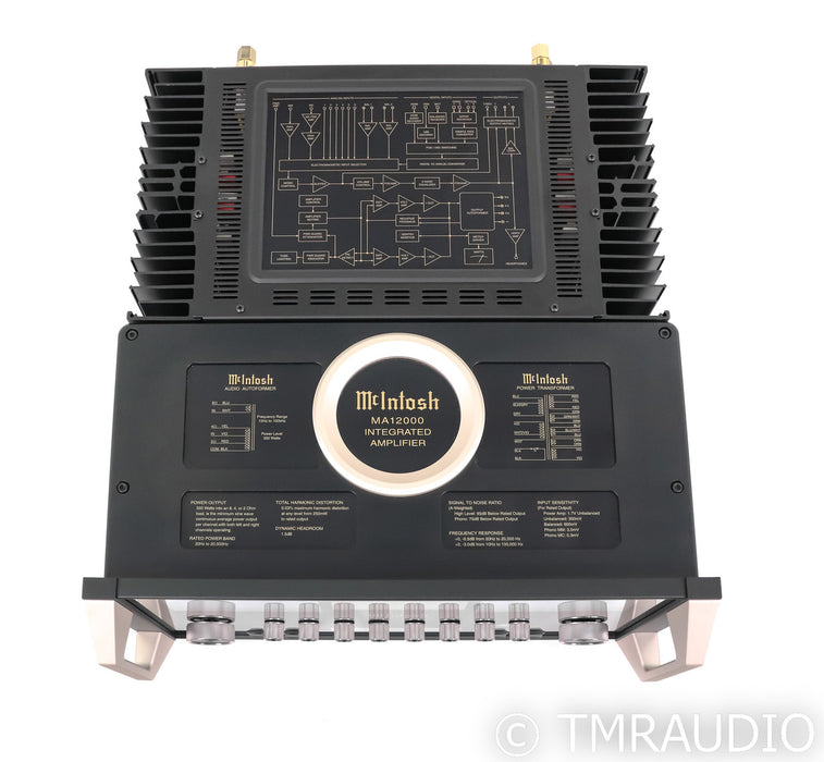 McIntosh MA12000 Stereo Integrated Amplifier; Remote