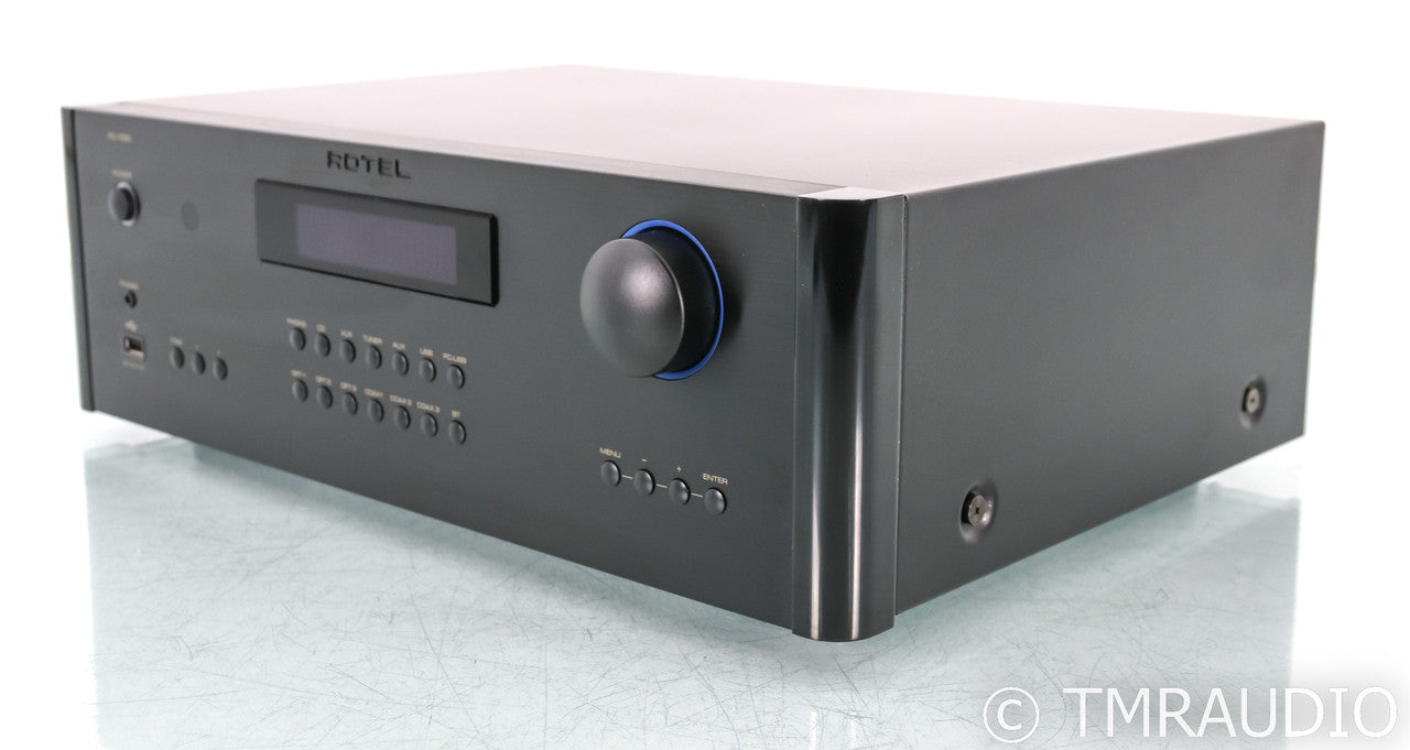 Rotel RC-1590 Stereo Preamplifier; RC1590; Remote; Black; MM Phono