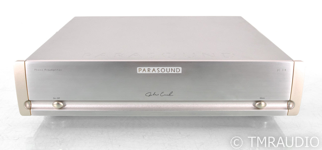 Parasound Halo JC 3+ MM / MC Phono Preamplifier; Silver