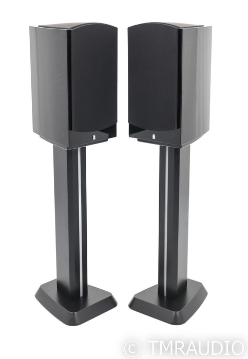 Revel Performa3 M106 Bookshelf Speakers; Gloss Black Pair w/ Stands; M-106