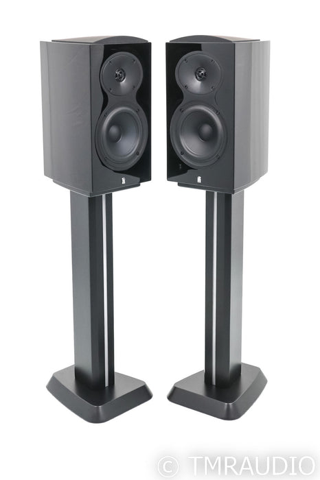 Revel Performa3 M106 Bookshelf Speakers; Gloss Black Pair w/ Stands; M-106