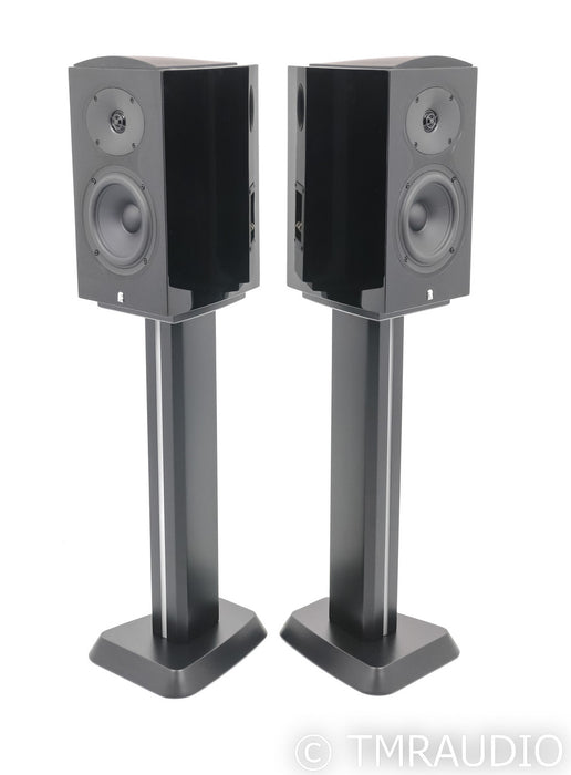Revel Performa3 M106 Bookshelf Speakers; Gloss Black Pair w/ Stands; M-106