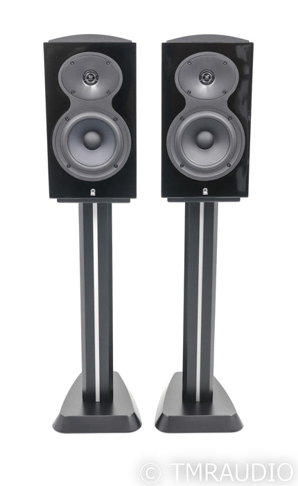 Revel Performa3 M106 Bookshelf Speakers; Gloss Black Pair w/ Stands; M-106