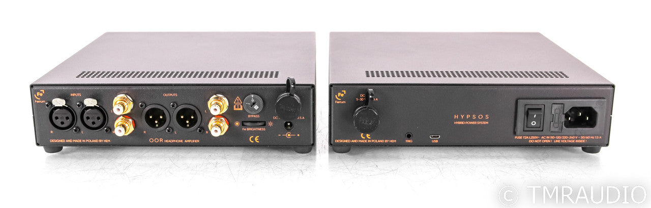 Ferrum Audio OOR Stereo Headphone Amplifier / Preamplifier; Hypsos PSU