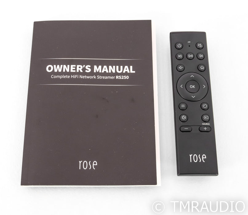 HiFi Rose RS250 High Performance Network Streamer; RS-250; Remote