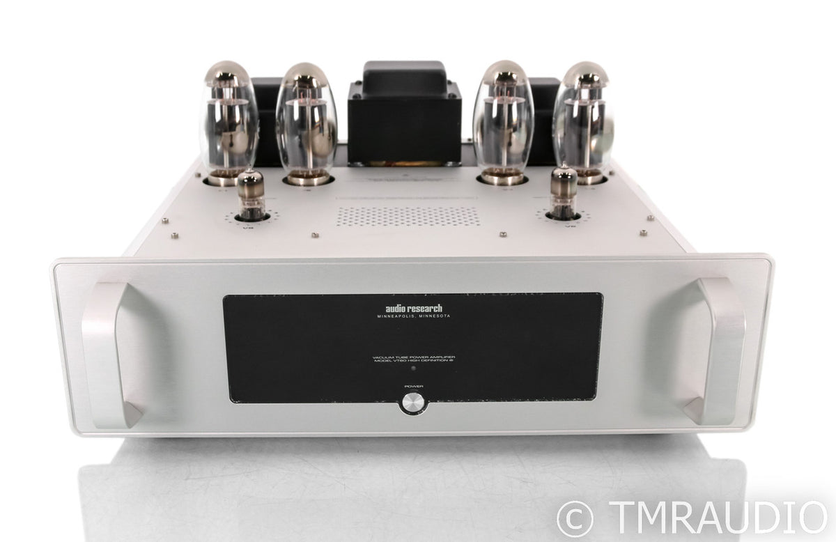 Audio Research VT80 SE Stereo Tube Power Amlifier; VT80SE; Silver — The ...