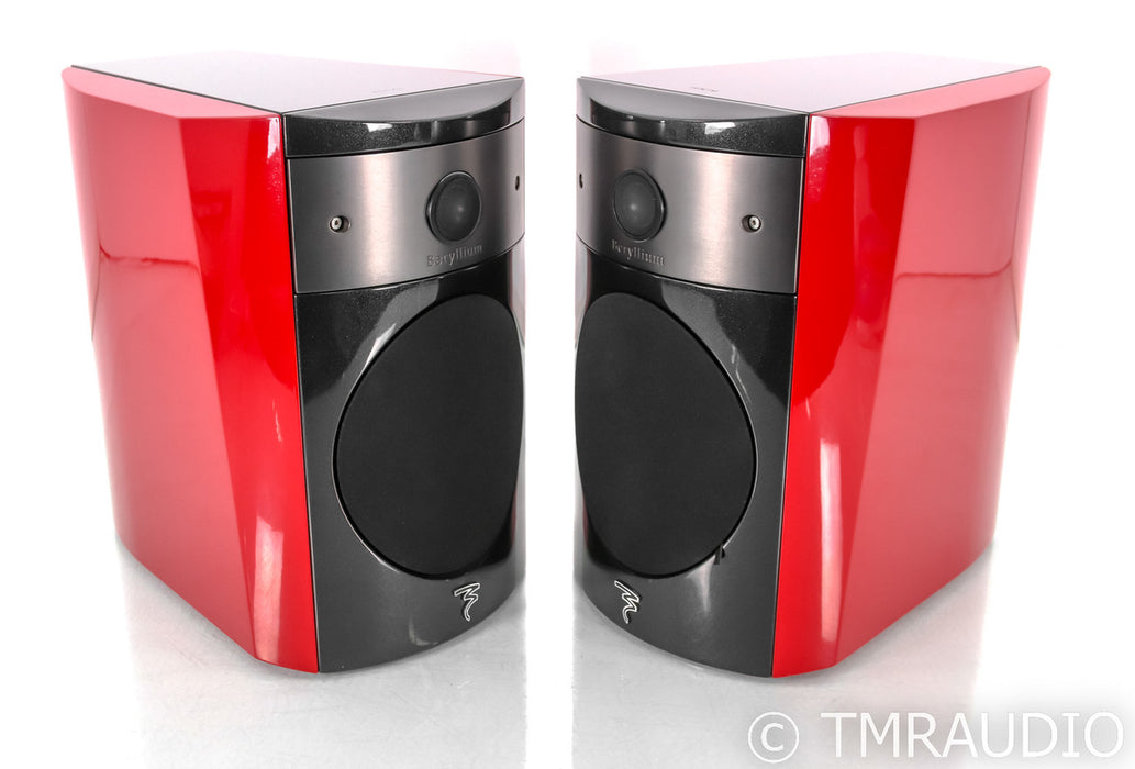 Focal Electra 1008 Be Bookshelf Speakers; Gloss Red Pair; Beryllium