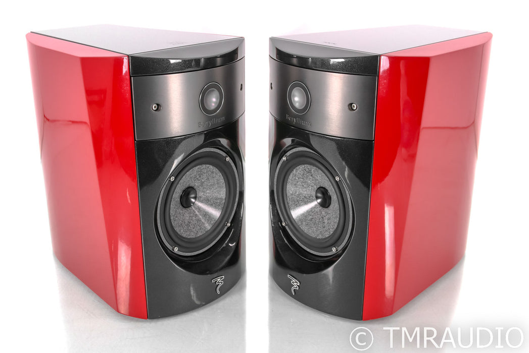 Focal Electra 1008 Be Bookshelf Speakers; Gloss Red Pair; Beryllium
