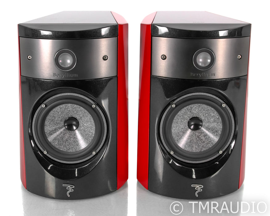 Focal Electra 1008 Be Bookshelf Speakers; Gloss Red Pair; Beryllium