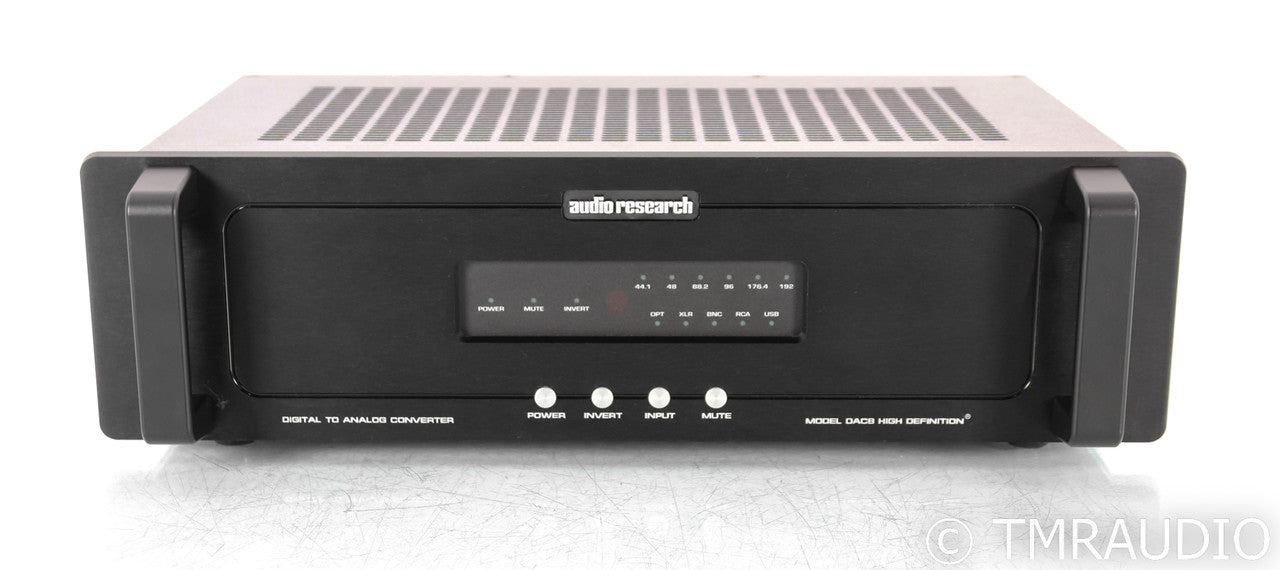 Audio Research DAC8 DAC; D/A Converter; Remote; DAC-8