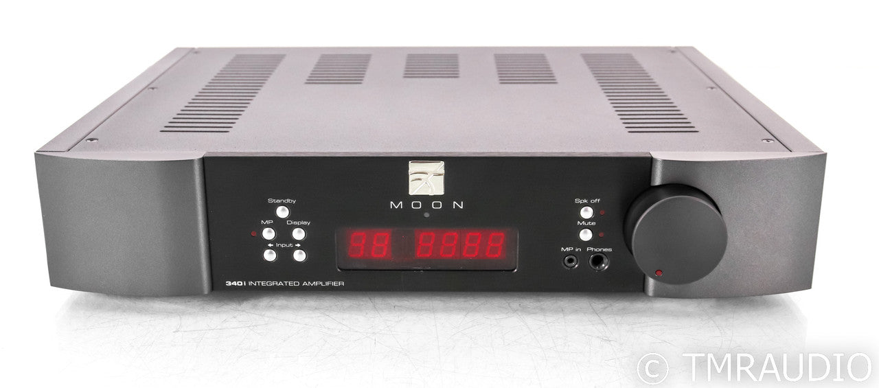 SimAudio Moon 340i X Stereo Integrated Amplifier; Black; Remote