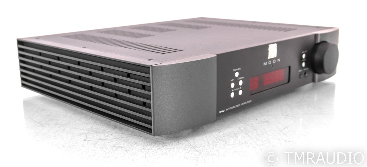 SimAudio Moon 340i X Stereo Integrated Amplifier; Black; Remote
