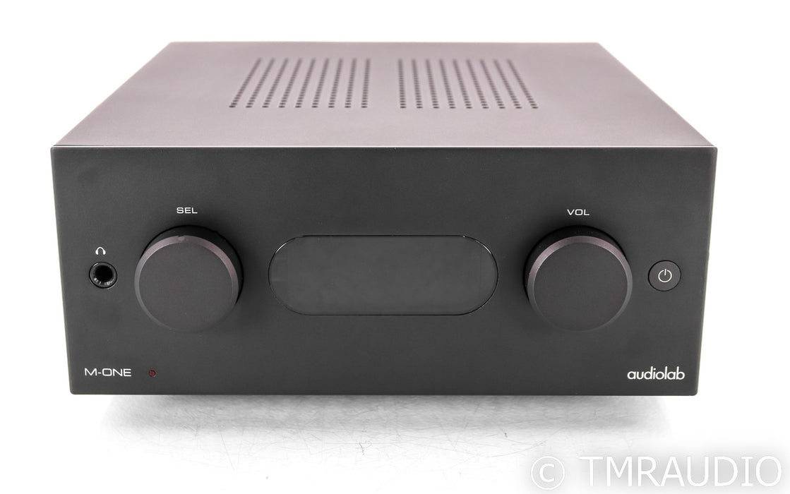 Audiolab M-ONE Stereo Integrated Amplifier; MONE; Remote; Black
