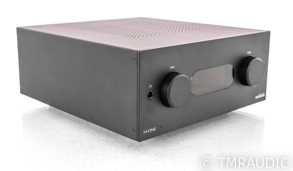 Audiolab M-ONE Stereo Integrated Amplifier; MONE; Remote; Black