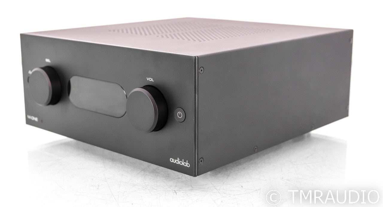 Audiolab M-ONE Stereo Integrated Amplifier; MONE; Remote; Black