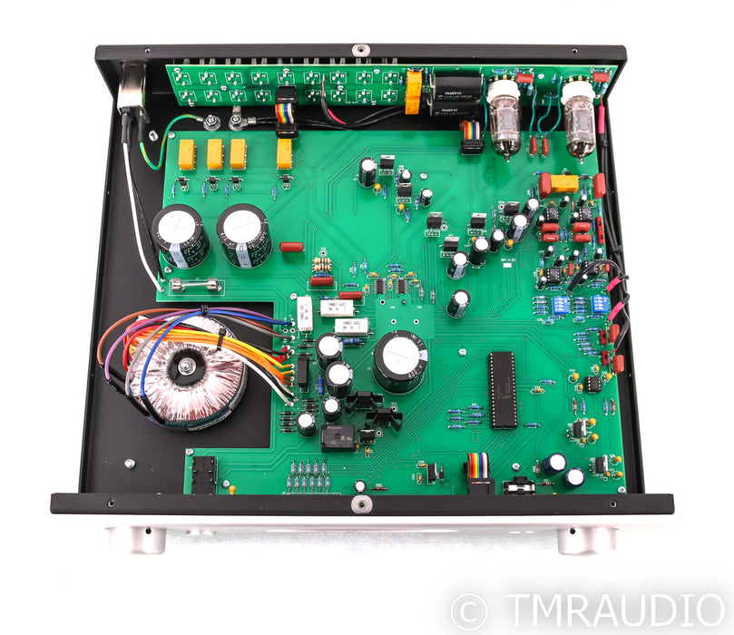 Rogue Audio RP-1 Stereo Tube Hybrid Preamplifier; RP1; Silver; Remote