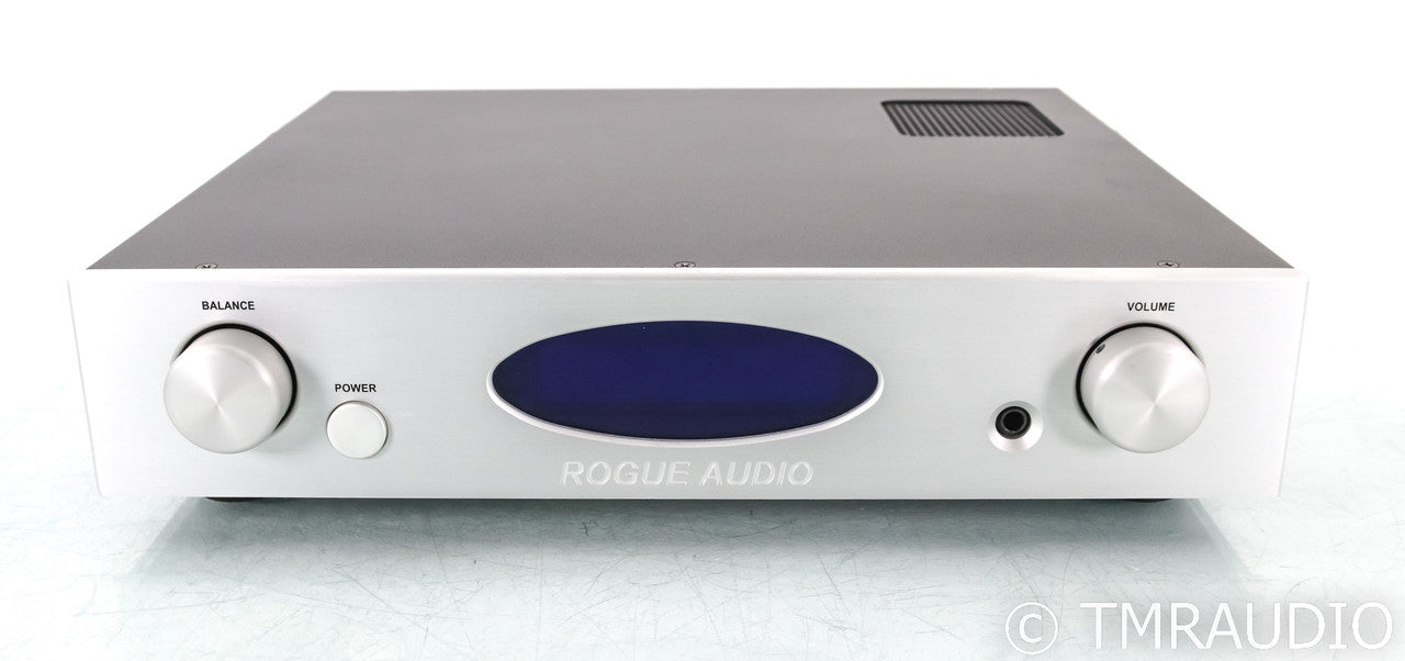 Rogue Audio RP-1 Stereo Tube Hybrid Preamplifier; RP1; Silver; Remote