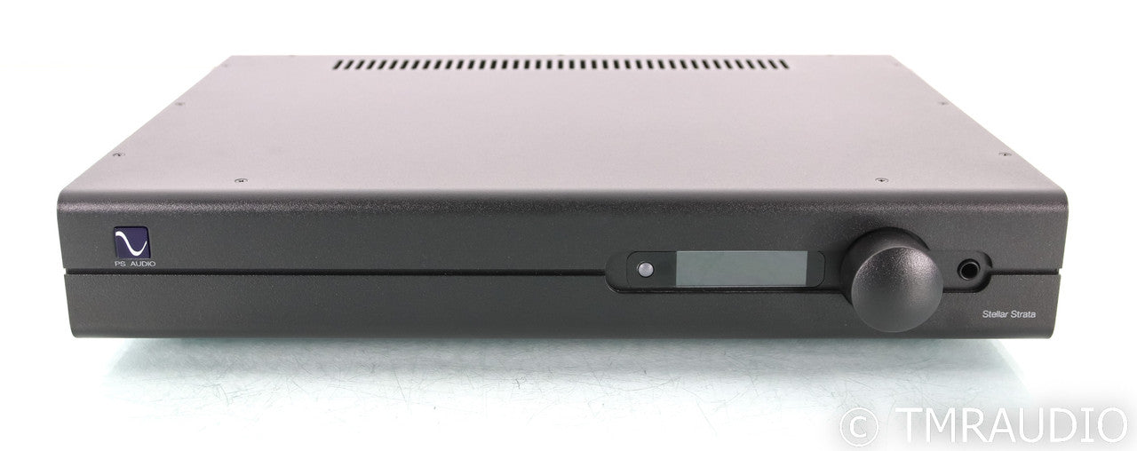 PS Audio Stellar Strata Stereo Integrated Amplifier; Remote; Black (Used)
