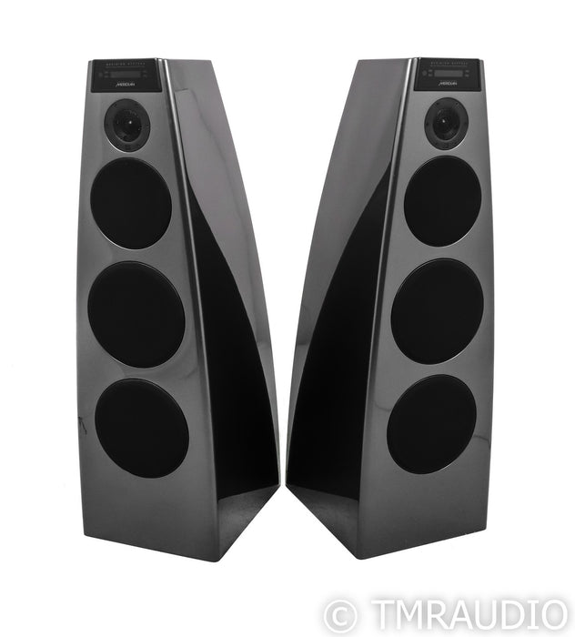 Meridian DSP 7200.2 Powered Digital Floorstanding Speakers; Black Pair