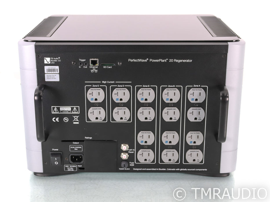 PS Audio PerfectWave DirectStream PowerPlant 20 Regenerator; Silver (Used)