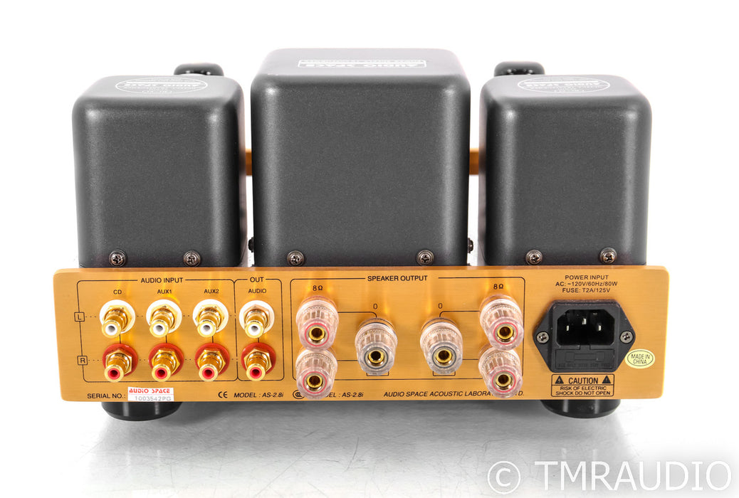 Audio Space AS-2.8i Stereo Tube Integrated Amplifier; AS2.8I