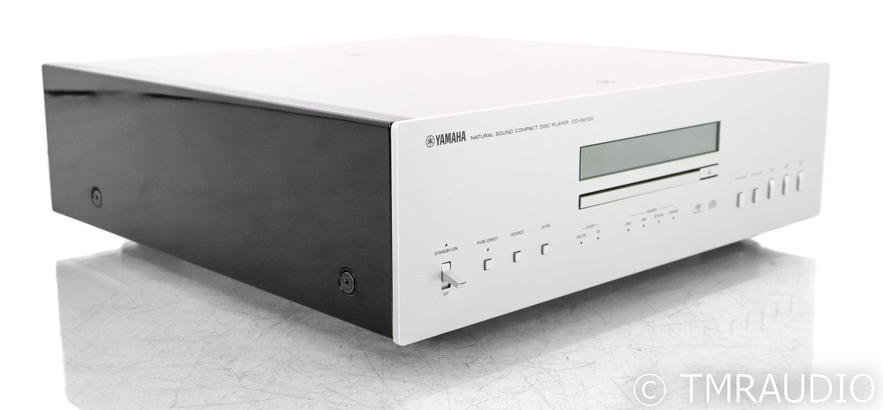 Yamaha CD-S2100 SACD / CD Player; Silver; Remote
