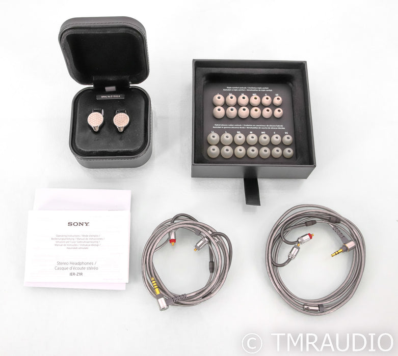 Sony IER-Z1R In-Ear Monitor Headphones; IEM (Unused)