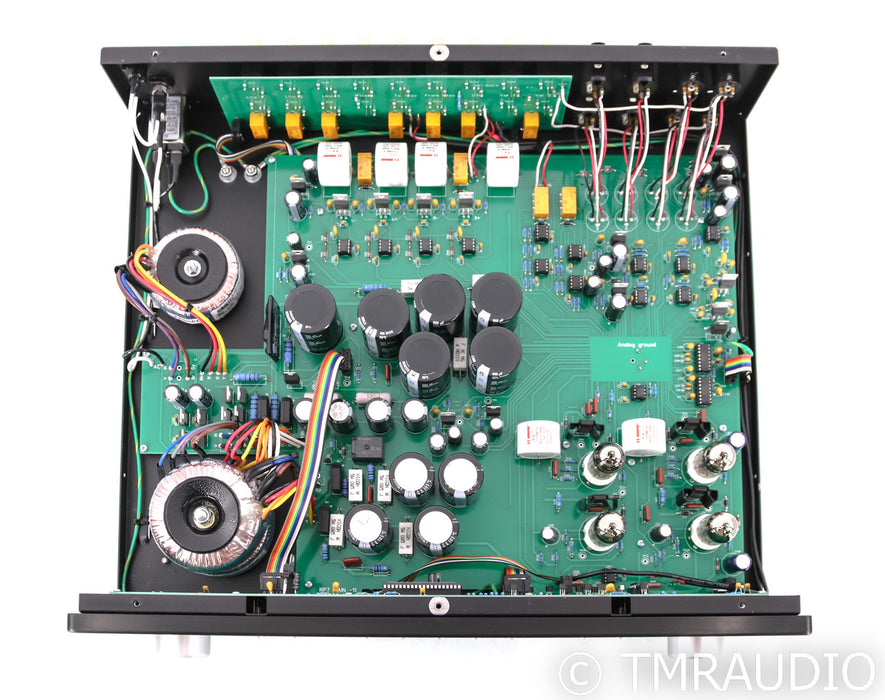 Rogue RP-7 Stereo Tube Preamplifier; Remote; RP7; Black